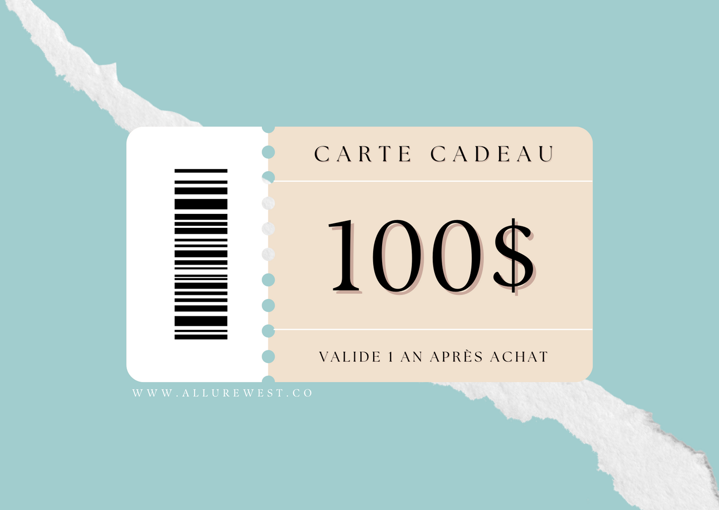 Cartes-Cadeaux Allure West