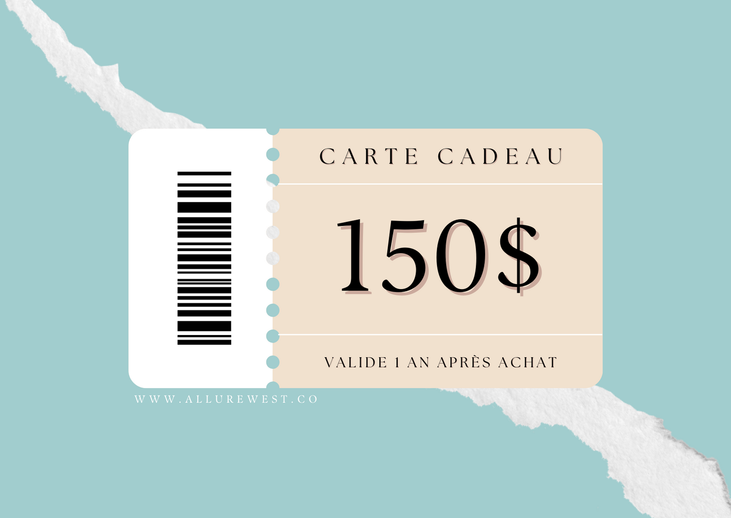 Cartes-Cadeaux Allure West